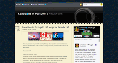 Desktop Screenshot of canadiansinportugal.com